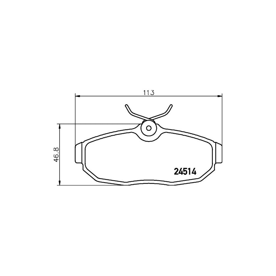 Hella 8MP 376 800-071 Water Pump