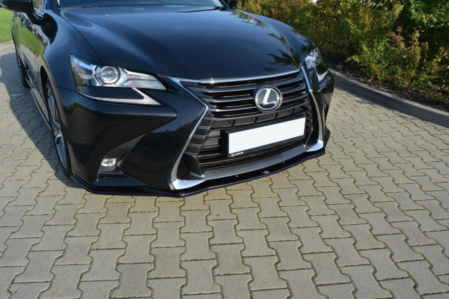 Maxton Design Lexus GS MK4 (Facelift) Front Splitter V.1