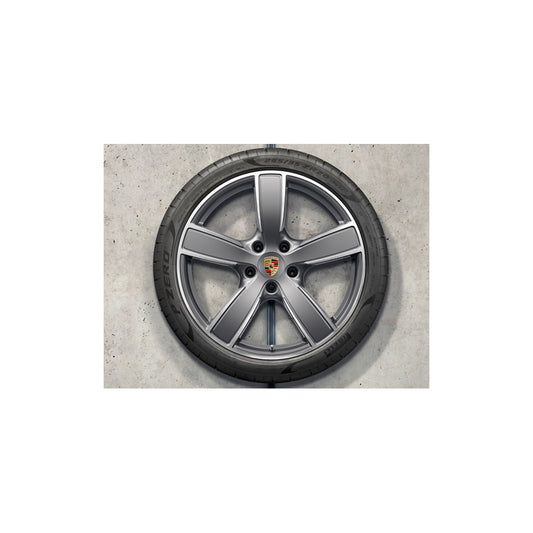 Genuine Porsche 20 'Carrera Sport' Alloy Wheels & Tyres Original Porsche For 718 Boxster/Cayman | ML Performance UK Car Parts