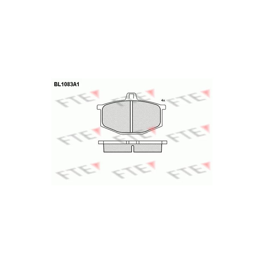 Fte BL1083A1 Brake Pad Set | ML Performance UK Car Parts