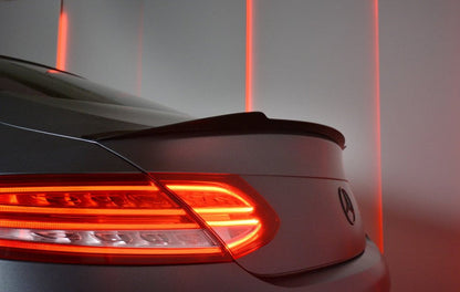 Maxton Design Mercedes Benz C-Class W205 AMG-Line Coupe Spoiler Cap