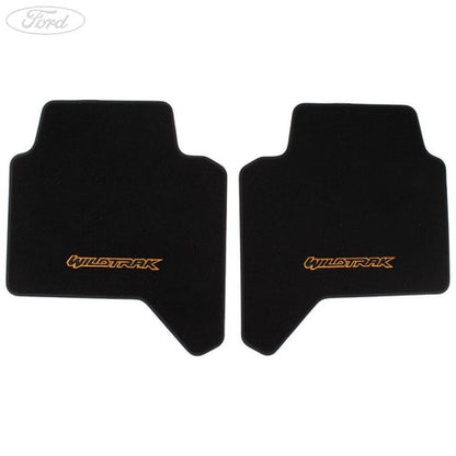 GENUINE FORD 2553141 RANGER REAR VELOUR FLOOR MATS SET WILDTRAK 2019- | ML Performance UK