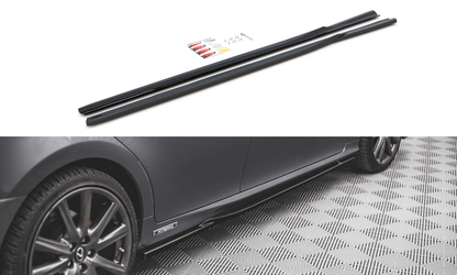 Maxton Design LE-GS-4-FSPORT-SD1T Side Skirts Diffusers Lexus GS F Sport MK4 (L10) | ML Performance UK Car Parts