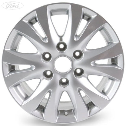 GENUINE FORD 1737247 RANGER 17" ALLOY WHEEL 6X2 SPOKE SILVER WILDTRAK 2012- | ML Performance UK