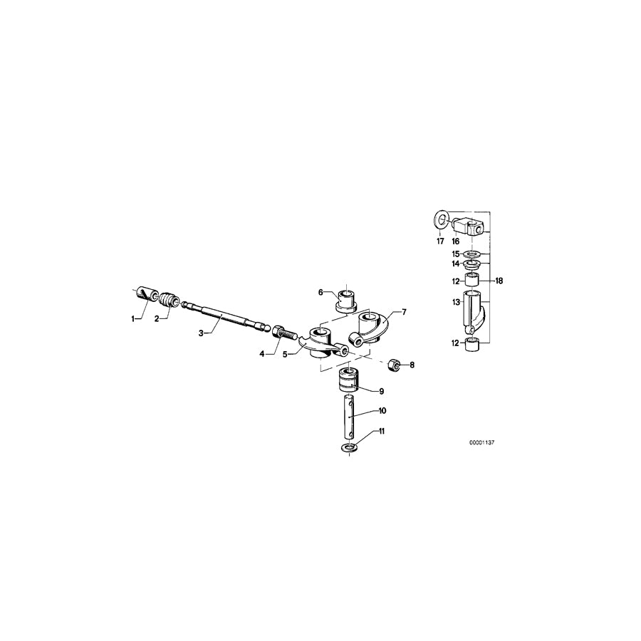 Genuine BMW 11331252628 Bush (Inc. R60/5, R50/5 & R75/5) | ML Performance UK Car Parts