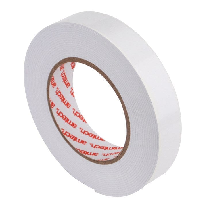 Amtech Roll of double-sided foam mounting tape (5mx24mm) | ML Performance DIY & Power Tools