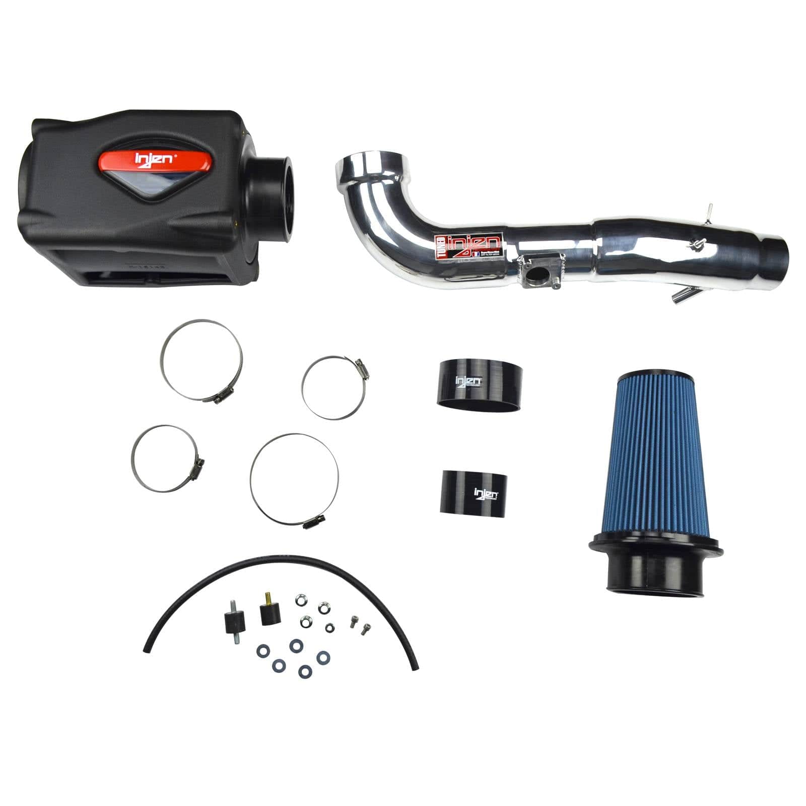 INJEN PF COLD AIR INTAKE SYSTEM W/ ROTOMOLDED AIR FILTER HOUSING (POLISHED) - PF2057P