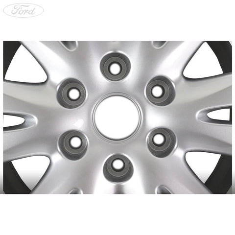 GENUINE FORD 1737247 RANGER 17" ALLOY WHEEL 6X2 SPOKE SILVER WILDTRAK 2012- | ML Performance UK