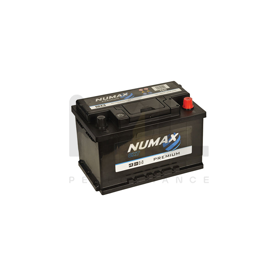 100 Numax Car Battery 12V 68Ah | Car Batteries UK | ML Performance Car Parts