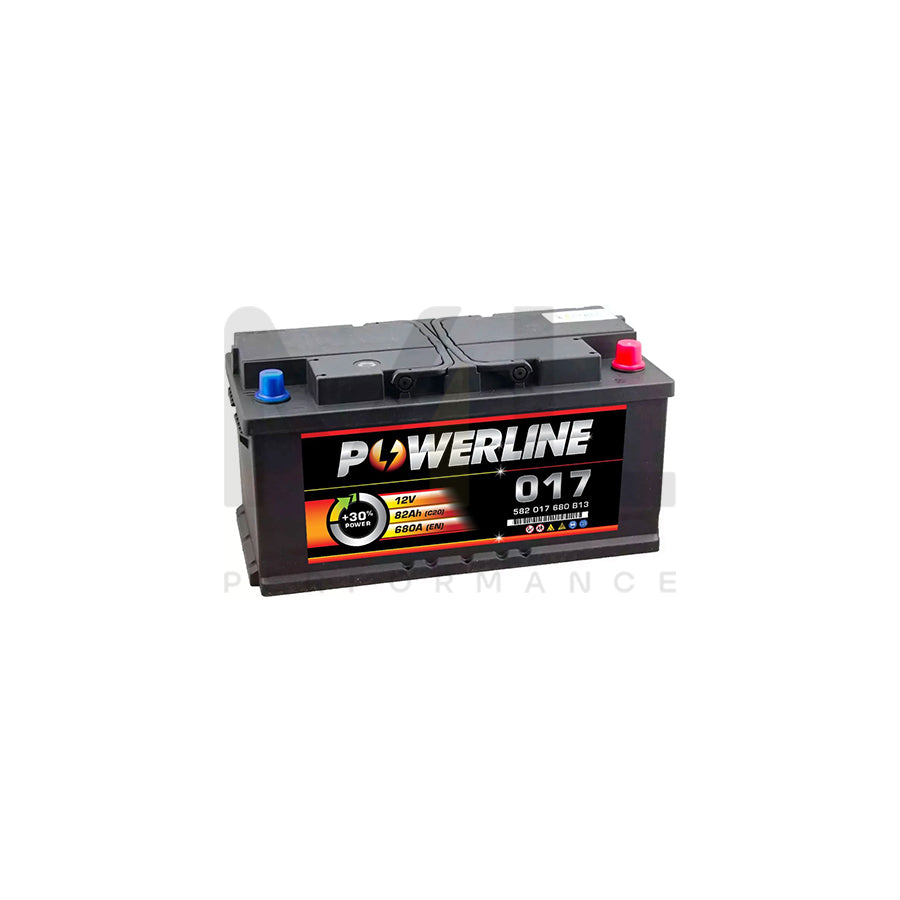 017 Powerline Car Battery 12V | Car Batteries UK | ML Performance Car Parts