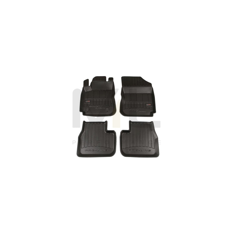 FROGUM Tailored 3D408173 Floor mat set for CITROﾃ起 C4 II Cactus Elastomer, Front and Rear, Quantity: 4, Black | ML Performance Car Parts