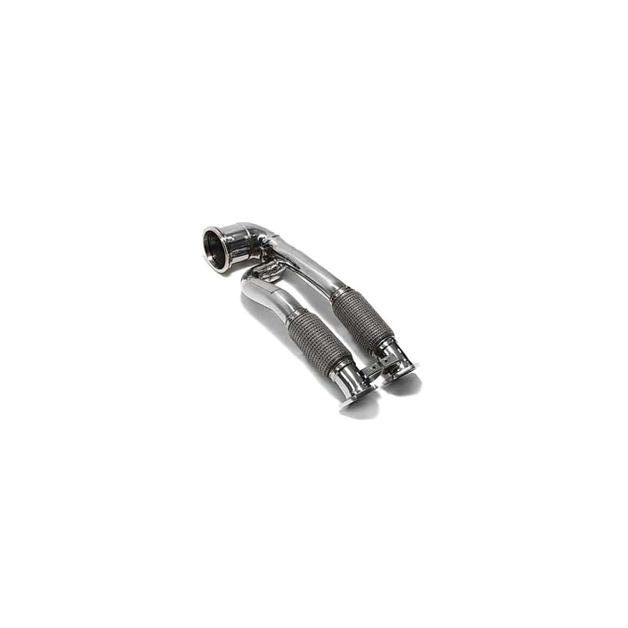 Armytrix AU8ST-DDC Ceramic Coated High-Flow Performance Race Downpipe | Secondary Downpipe Audi TT MK3 8S 2.0L TFSI 2015-2021 | ML Performance UK UK Car Parts