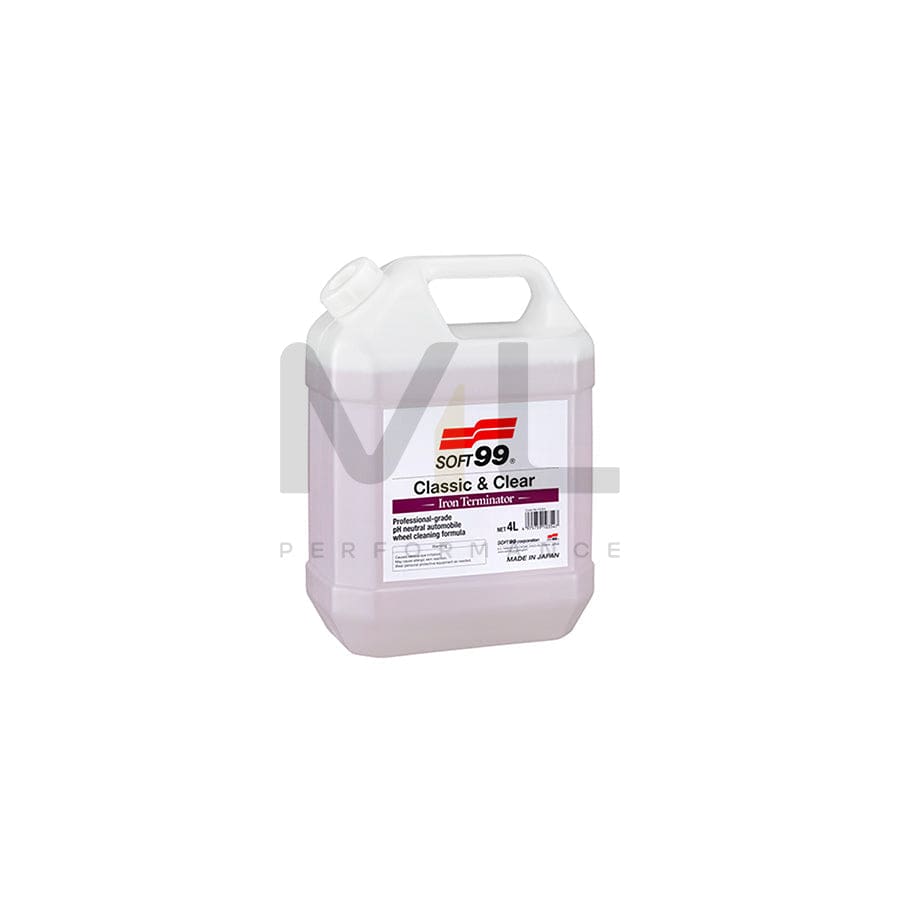 Soft99 Iron Terminator - PH neutral 4L | ML Performance UK Car Parts