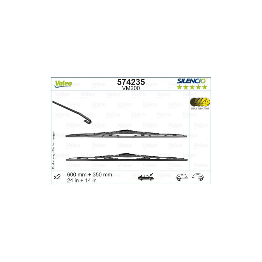 Valeo 574235 Wiper Blade | ML Performance UK Car Parts