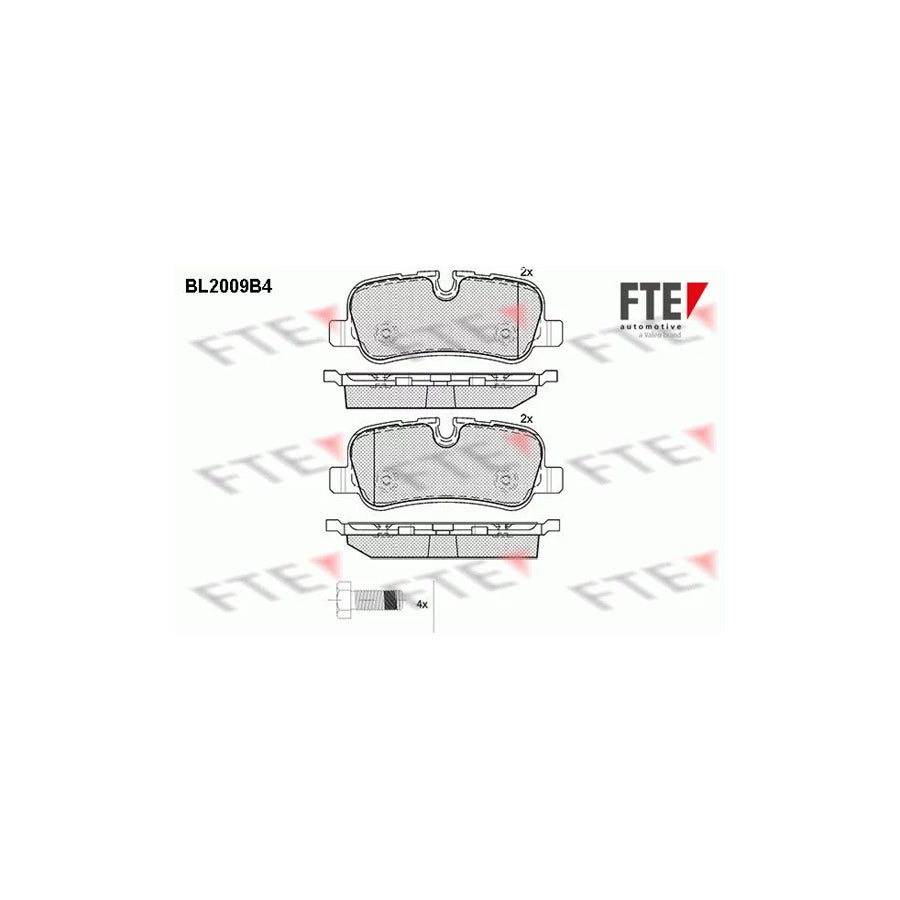 Fte 9010595 Brake Pad Set | ML Performance UK Car Parts