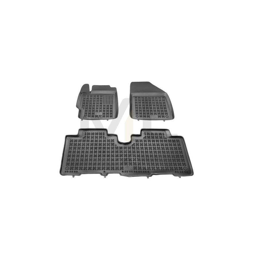 REZAW PLAST 201420 Floor mat set for TOYOTA Verso S (P120) Elastomer, Front and Rear, Black | ML Performance Car Parts