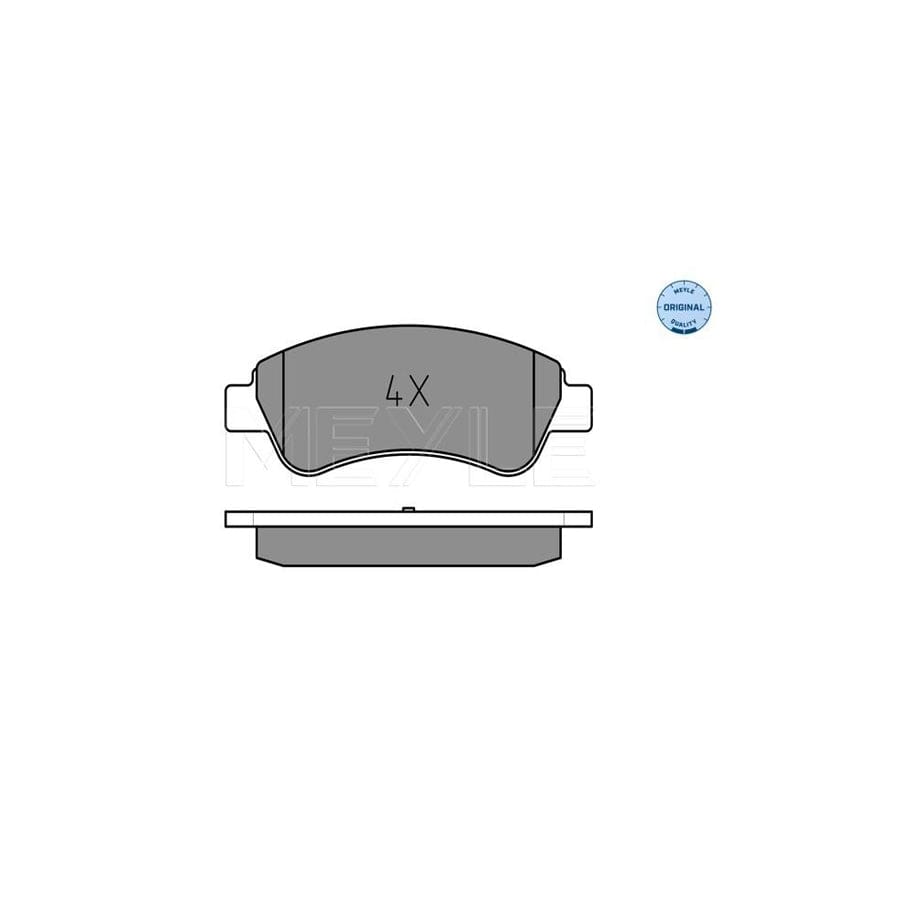 Meyle 025 235 9919 Brake Pad Set