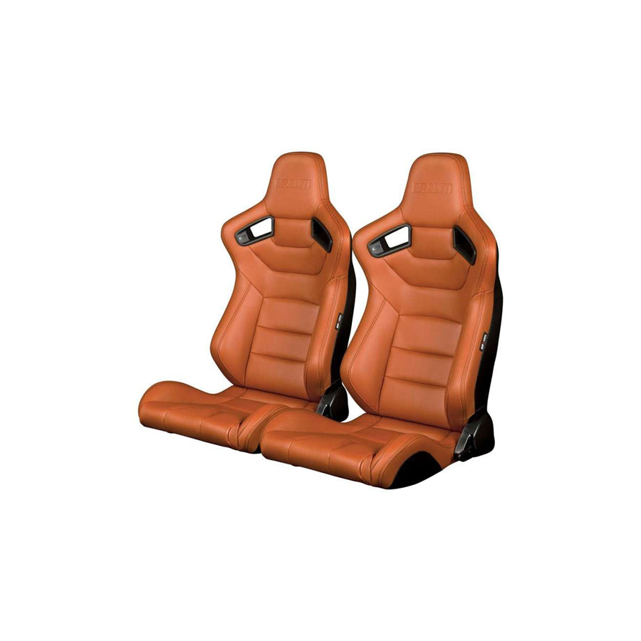 BRAUM Elite Series Racing Seats (British Tan) – Pair | ML Performance UK Car Parts