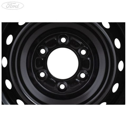 GENUINE FORD 1737244 RANGER MK4 17" SPARE STEEL WHEEL BLACK 6 STUD SINGLE 2011- | ML Performance UK