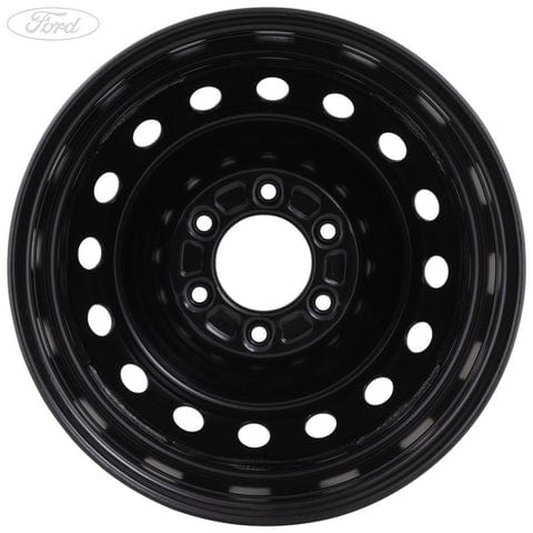 GENUINE FORD 1737244 RANGER MK4 17" SPARE STEEL WHEEL BLACK 6 STUD SINGLE 2011- | ML Performance UK