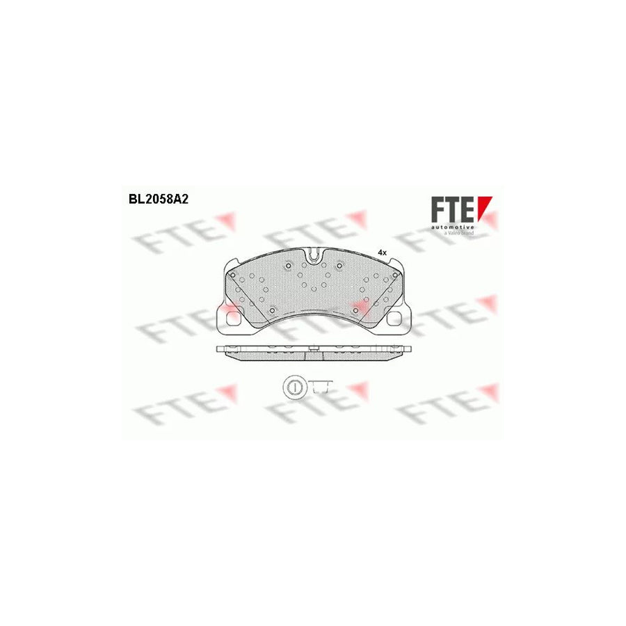 Fte BL2058A2 Brake Pad Set | ML Performance UK Car Parts