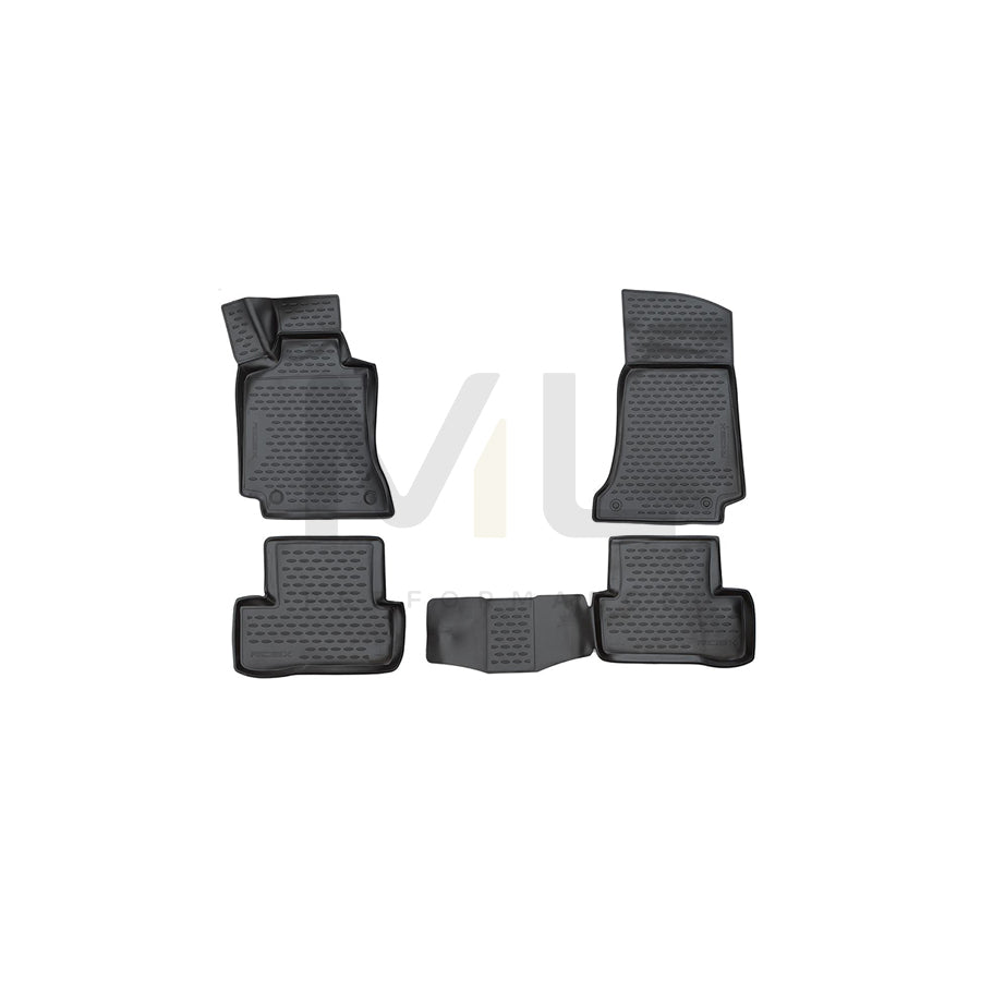 RIDEX 215A0929 Floor mat set suitable for MERCEDES-BENZ C-Class Saloon (W205) | ML Performance Car Parts