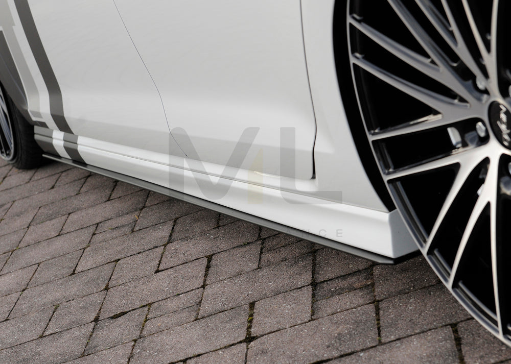 Rieger 00059571 VW R & GTI Clubsport Side Skirt Splitter 7 | ML Performance UK Car Parts