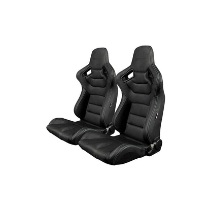 BRAUM Elite Series Racing Seats (White Stitching) – Pair | ML Performance UK Car Parts