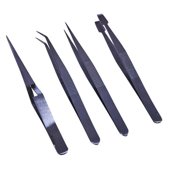 Amtech 4pcs. Tweezers Set | ML Performance DIY & Power Tools