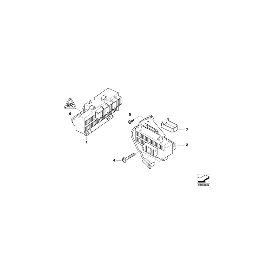 Genuine BMW 07149147336 E66 E67 E65 Sheet Metal Screw M5X44 (Inc. 730d, 750Li & 735i) | ML Performance UK Car Parts