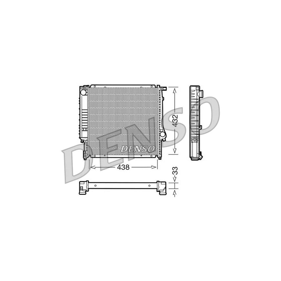 Denso DRM05022 Drm05022 Engine Radiator For Bmw 3 Series | ML Performance UK