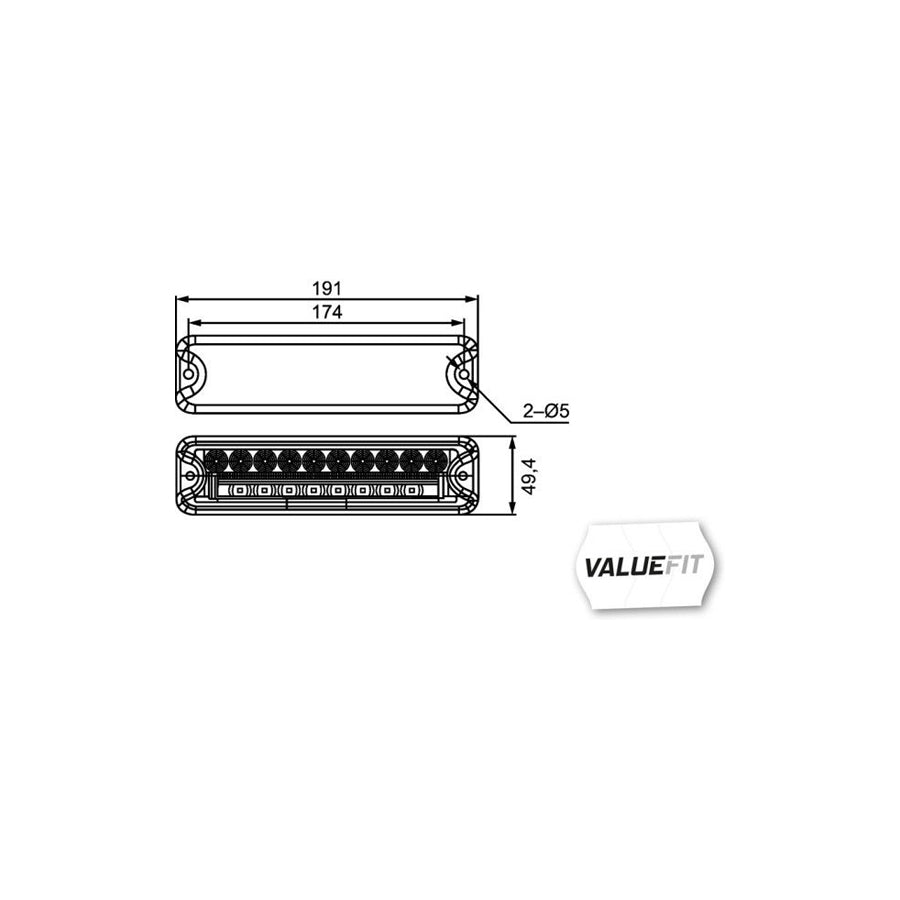 Hella 2VP 357 021-031 Combination Rearlight