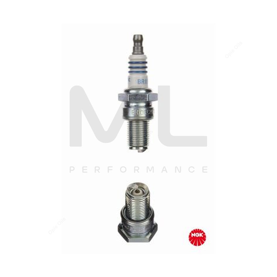 NGK BR10ECMIX (3006) - Iridium IX Spark Plug / Sparkplug - Taper Cut Ground Electrode | ML Car Parts UK | ML Performance