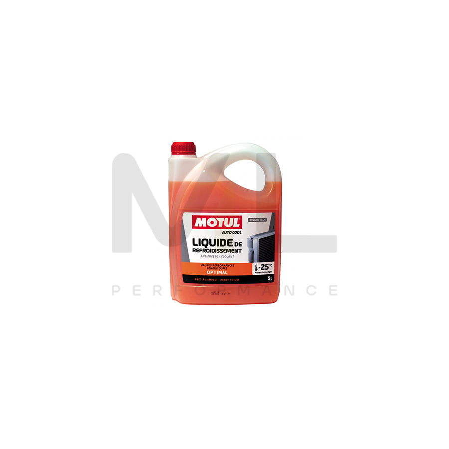 Motul Auto Cool Optimal -37C Car Antifreeze Coolant - Ready To Use 5l | Engine Oil | ML Car Parts UK | ML Performance