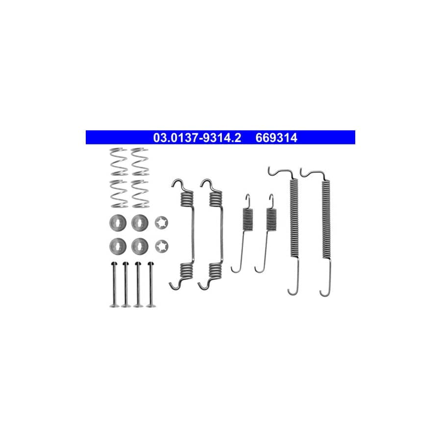 ATE 03.0137-9314.2 Accessory Kit, Brake Shoes | ML Performance UK Car Parts