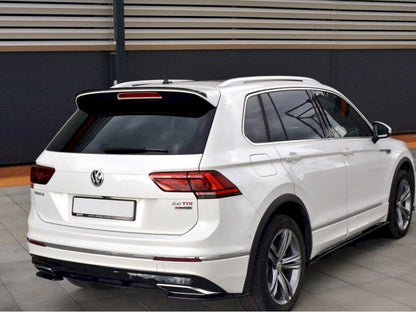 Maxton Design VW-TI-2-RLINE-CAP1T Spoiler Extension VW Tiguan MK 2 R-line (2015-2019) | ML Performance UK Car Parts