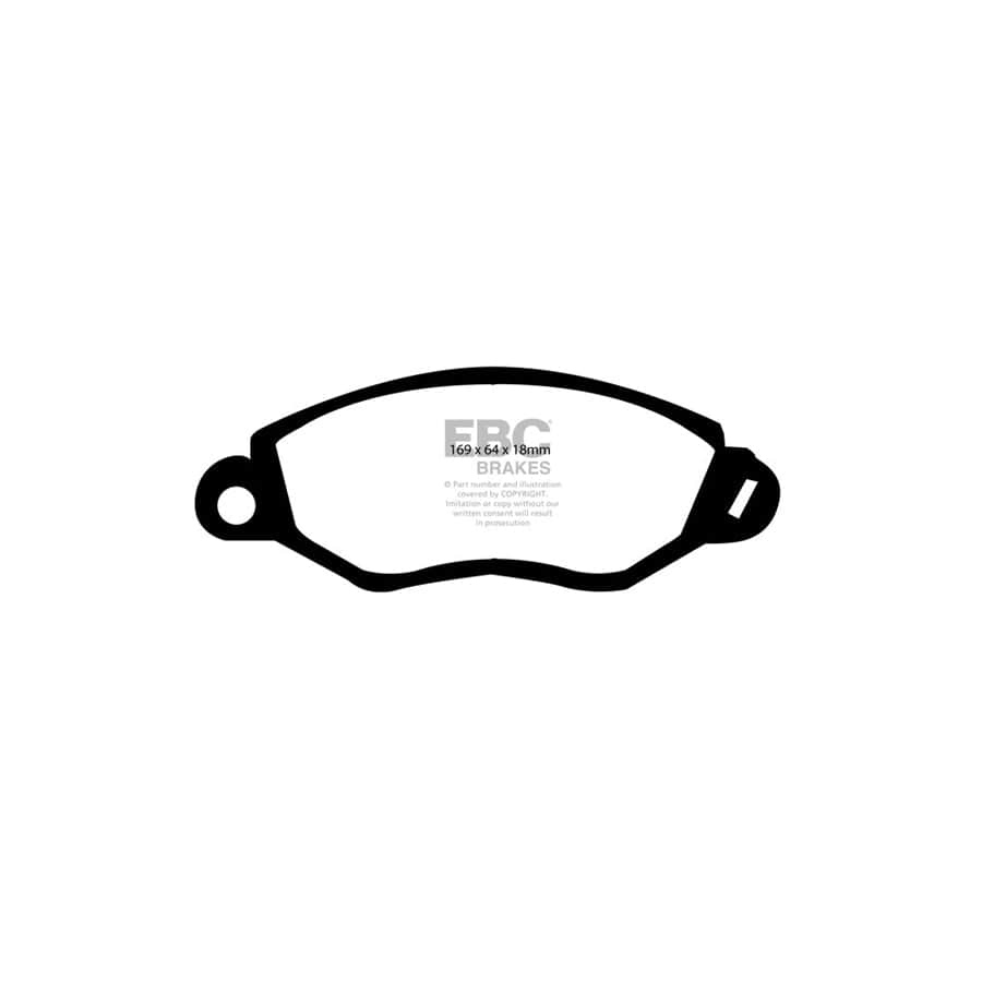 EBC PDKF797 Ford Tourneo Ultimax Front Brake Pad & Plain Disc Kit 2 | ML Performance UK Car Parts