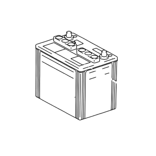 Genuine Lexus 28800-YZZZN IS 220D Phase 2 Auxiliary 12V Starter Battery