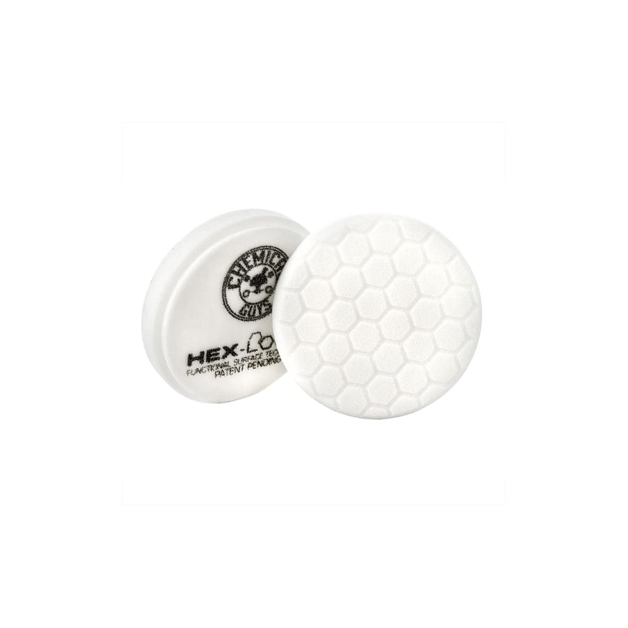 Chemical Guys White Hex-Logic Light-Medium Polishing Pad 4 inch | ML Performance UK Car Parts