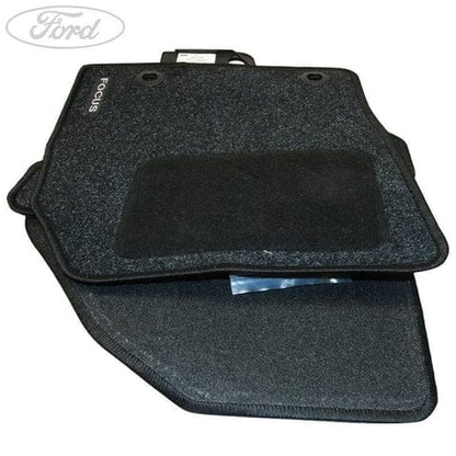 GENUINE FORD 1383078 FOCUS CABRIOLET CC FRONT & REAR FLOOR MATS BLACK 2006-2010 | ML Performance UK