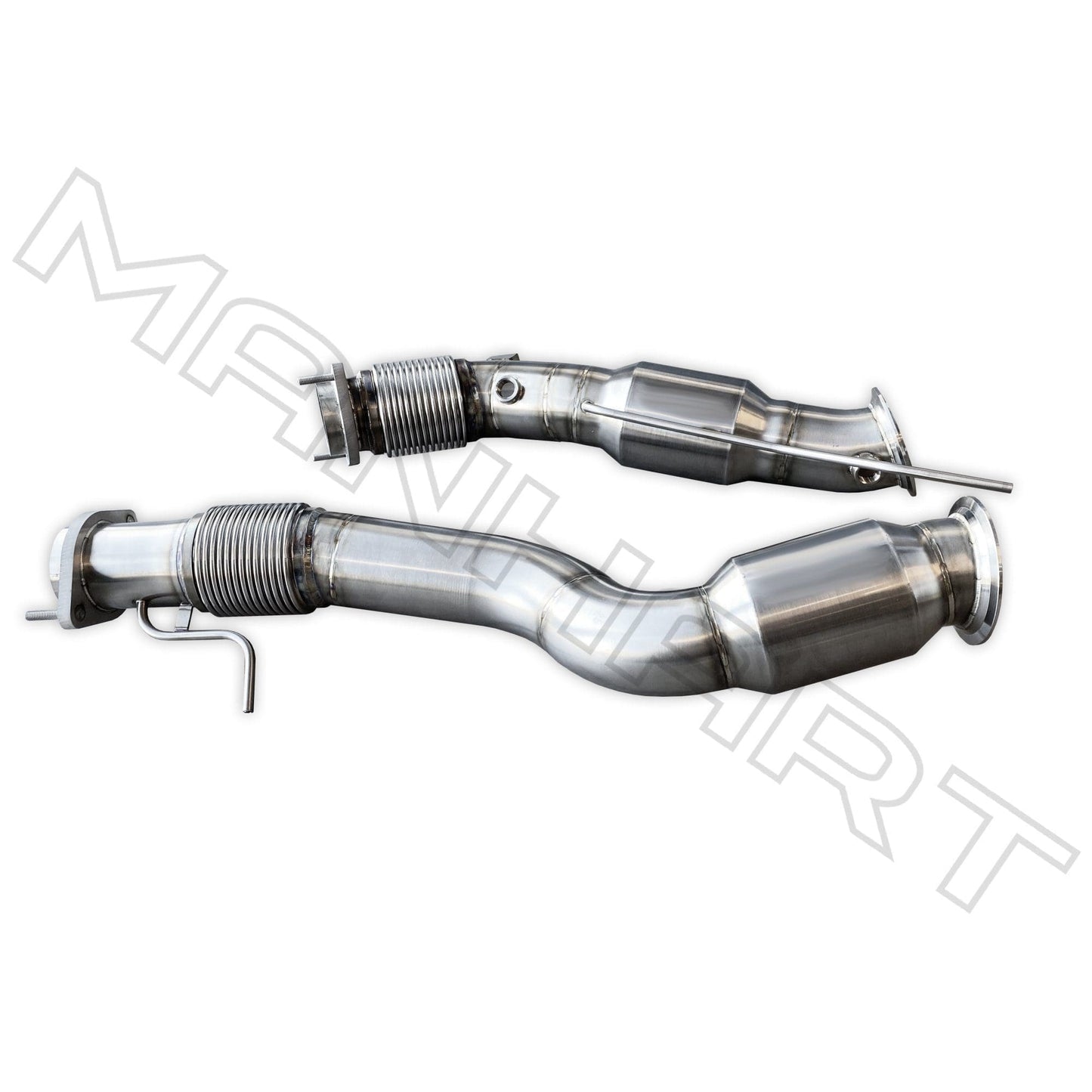 MANHART DOWNPIPES SPORT FOR BMW G8X M3 / M4 (COMPETITION / CSL) WITH 300 CELLS GESI CATALYTIC CONVERTERS