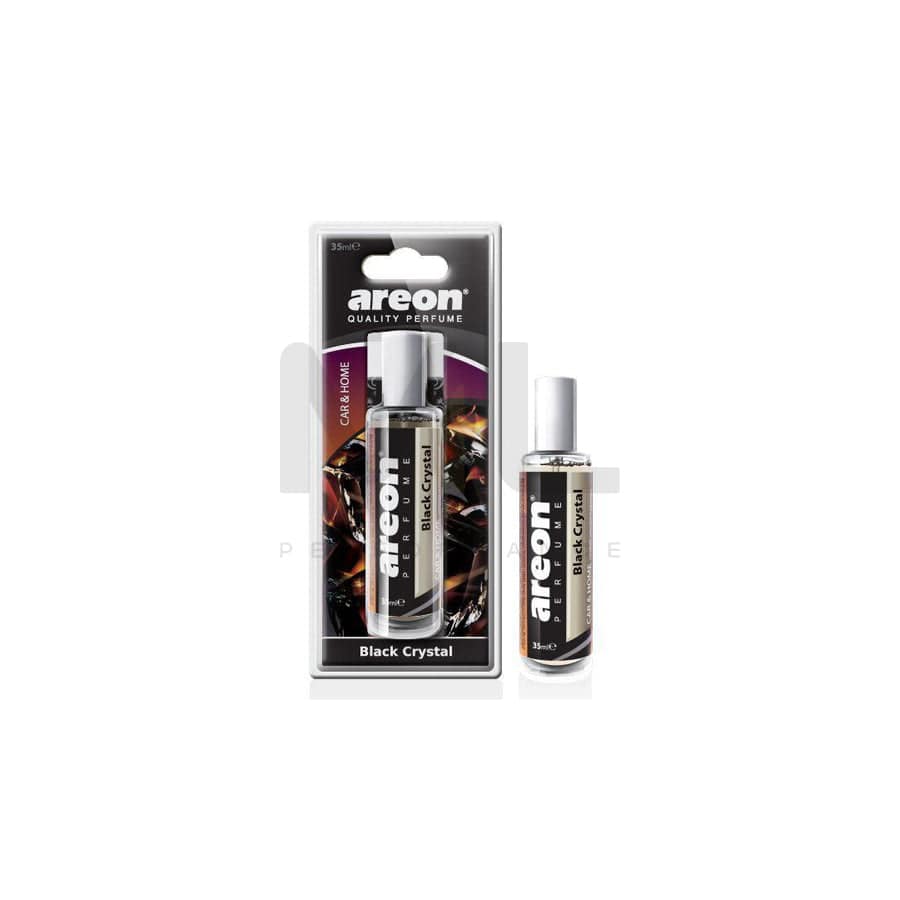 AREON BLACK CRYSTAL PFB03 Car air freshener aerosol, Contents: 35ml | ML Performance Car Parts