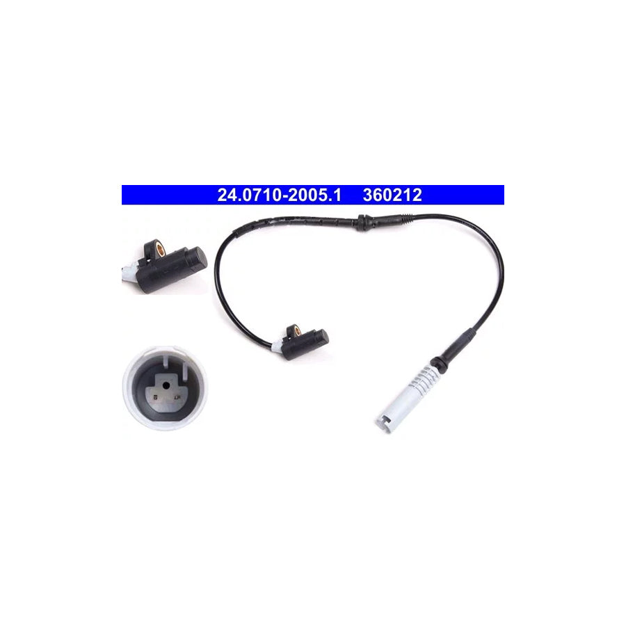 ATE 24.0710-2005.1 Abs Sensor For Bmw 7 (E38)