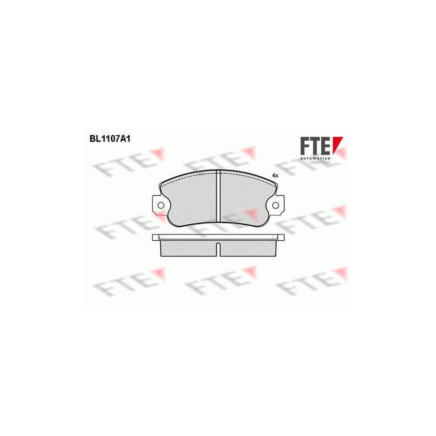 Fte BL1107A1 Brake Pad Set | ML Performance UK Car Parts