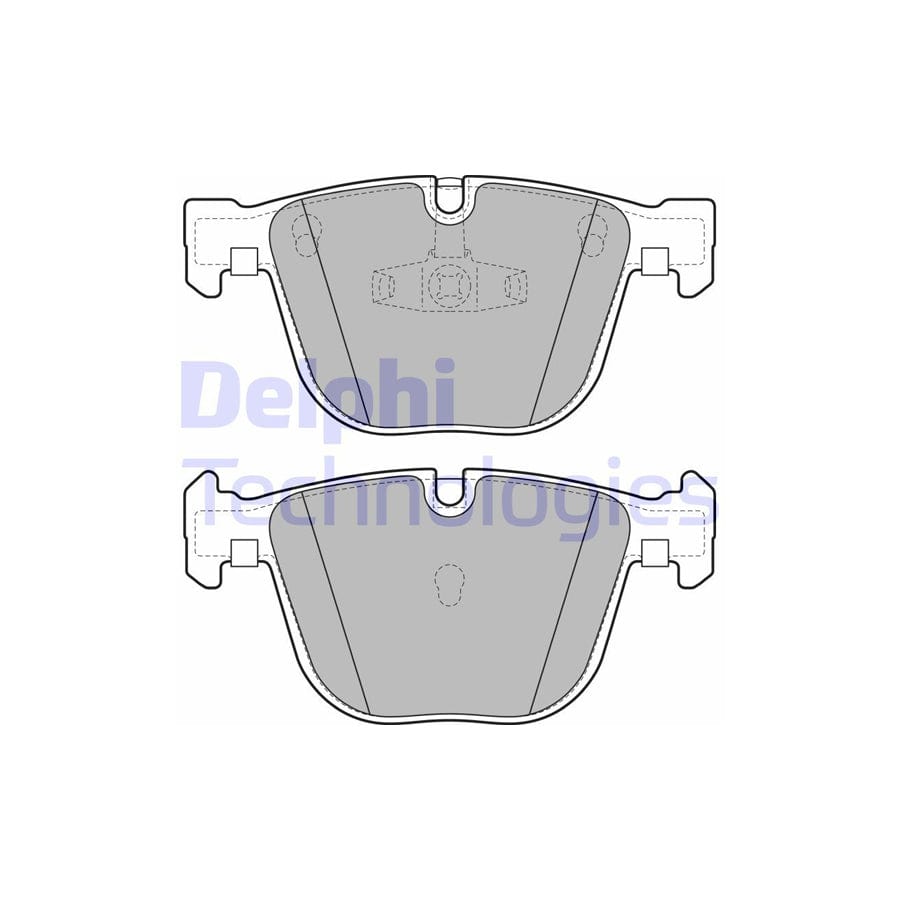 Delphi Lp2141 Brake Pad Set