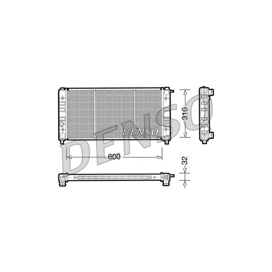 Denso DRM26002 Drm26002 Engine Radiator | ML Performance UK