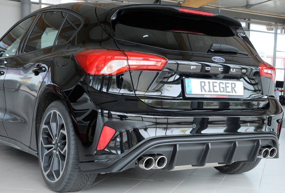 Rieger 00034205 Ford DEH Focus 4 Rear Diffuser (Inc. Focus 4 ST) 8 | ML Performance UK Car Parts