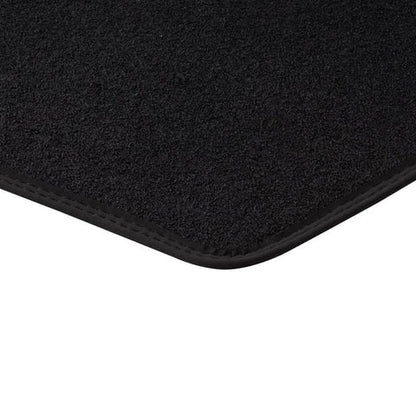 GENUINE FORD 1805918 FIESTA VELOUR FLOOR MATS REAR, BLACK WITH METAL GREY STITCHING | ML Performance UK