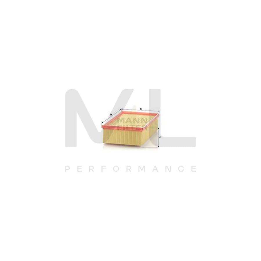 MANN-FILTER C 25 136 Air Filter Filter Insert | ML Performance Car Parts