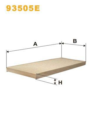 WIX Filters 93505E Pollen Filter